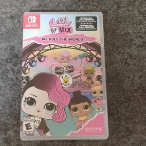 L.O.L. Surprise! Remix Switch Game - Pink, Purple, Black
